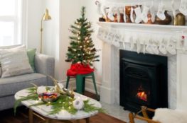 Как украсить небольшое пространство на Рождество?