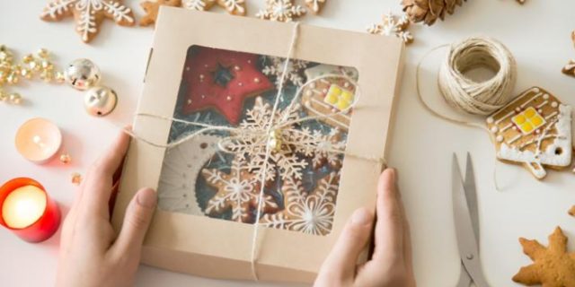 Как создать идеальную коробку для рождественского печенья?
